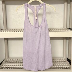 Lululemon Athletics Women’s Lilac Racerback Workout Tank Size‎ 10